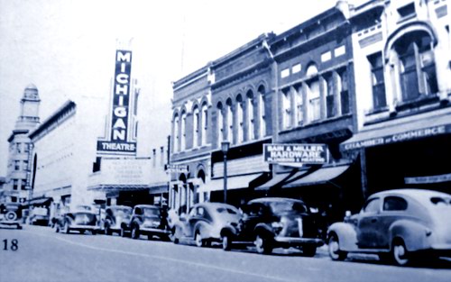 Michigan Theatre - Vintage Pic (newer photo)